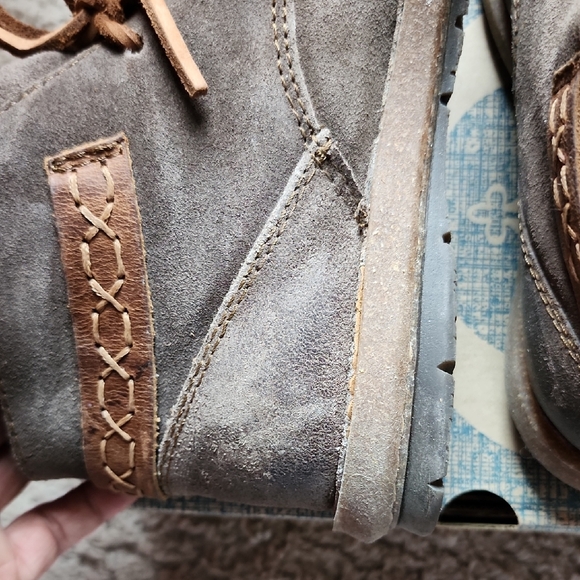 Brown Suede Ankle Boots - Picture 5 of 9